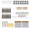 Radiator cover 78x19x82 cm radiator cover white striped radiator cover, radiator cover