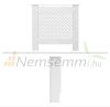 Radiator cover 78x19x82 cm radiator cover with white pattern radiator cover, radiator cover
