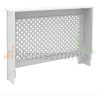 Radiator cover 112x19x82 cm radiator cover white honeycomb pattern radiator cover, grid, radiator cover
