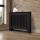 Radiator cover 78x19x82 cm radiator cover black striped radiator cover, radiator cover