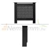 Radiator cover 78x19x82 cm radiator cover with black pattern radiator cover, radiator cover