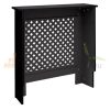 Radiator cover 78x19x82 cm radiator cover with black pattern radiator cover, radiator cover