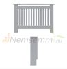 Radiator cover 112x19x82 cm radiator cover gray striped radiator cover, grid, radiator cover