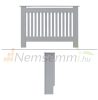 Radiator cover 78x19x82 cm radiator cover gray striped radiator cover, grid, radiator cover