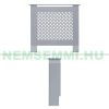 Radiator cover 78x19x82 cm radiator cover gray honeycomb pattern radiator cover, grid, radiator cover
