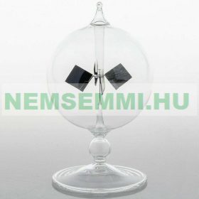 Radiometer fényenergiával működő fényforgó Crookes féle fénymalom