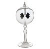 Fénymalom light-powered rotating vacuum glass radiometer by Crookes, 20 cm high