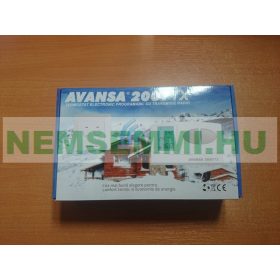   Rádiós termosztát AVANSA 2007 TX vezeték nélküli szobatermosztát digitális kijelző, heti programozás fűtés vagy légkondicionáló szabályzó