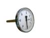 Sleeve thermometer with extra long sleeve - the included 100mm long sleeve can be screwed into a 1/2 inch thread