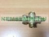 Manual vent valve with temperature sensor sleeve for solar or heating systems. Pure copper, 22mm crackle and 3/4" threaded connection