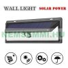 DAMAGED, BAD BATTERY! Solar motion sensor wall lamp with 90 LED bulbs. Excellent step for lighting