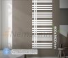ENYHE SÉRÜLÉS! Modern designer radiátor 600x1600 mm 630W fehér egyenes külső csatlakozással