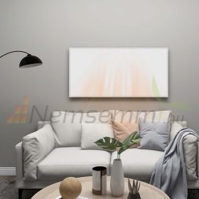   SZÁLLÍTÁS SÉRÜLT! Infrapanel 700W 1220x770x15 mm fehér infravörös fűtés fali elektromos fűtés, fűtőpanel