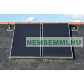 tartókeret szerelőkeret 9,5 cm-es napkollektorhoz síkkollektor ferde tető 