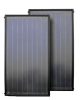 2 solar collectors SID flat collector in package price with 6 year warranty, copper tube collector aluminum frame safety glass selective coating
