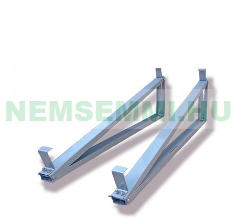 SID-H horizontal flat collector solar collector mounting frame Bracket for flat roof or ground 15 or 75 degree stand
