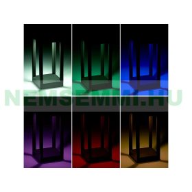   Napelemes LED lámpa 2 darabos szett 80 lumen 1W dekoratív szolár lámpa távirányítóval