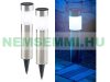 LED solar lamp that can be inserted into the ground, 6 stainless steel garden lamps with light sensor