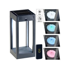   Napelemes LED lámpa 80 lumen 1W dekoratív szolár lámpa távirányítóval 