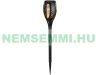 Solar LED garden torch 2 pieces, flame effect 58 cm