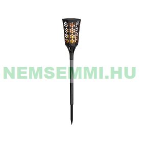   Napelemes LED kerti fáklya 2 darab, 46 lánghatású LED 78 cm