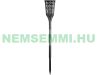 Solar LED garden torch 2 pieces, 46 flame-effect LEDs 78 cm