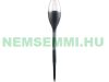 Solar LED garden torch 2 pieces, flashing light with flame effect