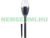 Solar LED garden torch 2 pieces, flashing light with flame effect