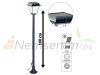 SWL-30 Hybrid solar LED lamp 2-piece set with optional mains operation
