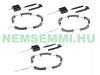 Solar circular light for flowers 3 pieces, 15 LED twilight sensor IP44 