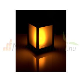 Napelemes kerti lámpa 32 lánghatású LED, 2 darab fényérzékelővel újratölthető akkumulátorral