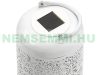 Outdoor solar lamp 2-piece set solar lamp with RGB and white LEDs and twilight sensor, IP44