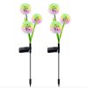 Solar dandelion lighting that can be inserted into the ground, a set of 2 outdoor solar lighting