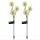 Solar dandelion lighting that can be inserted into the ground, a set of 2 outdoor solar lighting
