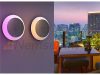 Smart Solar outdoor light 4 motion sensor smart lights 90 lm adjustable Smart RGB CCT LEDs, PIR, Bluetooth, App
