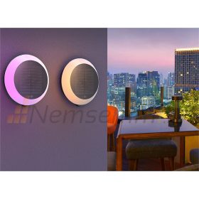 Okos Napelemes kültéri lámpa 4 db mozgásérzékelős intelligens lámpa 90 lm állítható