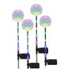 Solar dandelion lighting that can be inserted into the ground, a set of 4 outdoor solar lighting