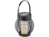 Solar garden lamp with 51 flame-effect LED twilight sensors, IP44