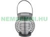 Solar garden lamp with 51 flame-effect LED twilight sensors, IP44