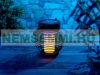 Solar garden lamp with 51 flame-effect LED twilight sensors, IP44