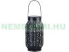 Smart metal solar lamp with decorative smart solar lamp app, Bluetooth, IP44