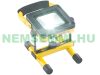Napelemes LED mobil reflektor akkumulátorral, 4,5W-os napelem 10W 450 lm