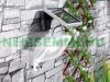 Solar LED spotlight made of aluminum with PIR sensor, 10 W, 1000 lm, IP44