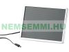 Solar LED spotlight made of aluminum with PIR sensor, 10 W, 1000 lm, IP44