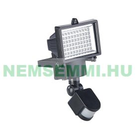   Napelemes LED fali lámpa PIR érzékelővel 12 W  750 lumen IP44