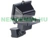 Solar LED wall lamp with PIR sensor 12 W 750 lumens IP44