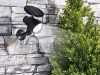Solar LED spotlight set of 2 with 12 PIR LED motion detectors 1W, 80 lumens IP44