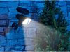 Solar LED spotlight set of 2 with 12 PIR LED motion detectors 1W, 80 lumens IP44