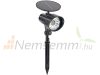 Solar LED spotlight set of 2 with 12 PIR LED motion detectors 1W, 80 lumens IP44