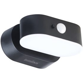   Napelemes LED kültéri reflektor 200 lm vezeték nélküli PIR mozgásérzékelő szolár lámpa IP44